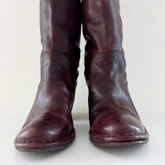 Frye Lucinda Over-The-Knee Genuine Leather Boots. - Picture 10 of 11